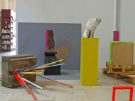 Installationsansicht, Absolventen Austellung, Udk-Berlin 2013